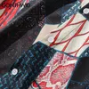 Gonthwid japonês ukiyo e geometria de retalhos de retalhos de manga longa camisas de manga longa 2020 hip hop casuais camisetas homens homens tops de moda lj200925