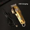 Hair Clippers Kemei Professionell Clipper Trådlös kabel Mäns Elektrisk Hårklipp Oljehead USB Cutter Machine Barber Trimmer1