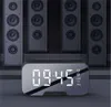 Bluetooth Digital Desktop Music Radio Alarm Clocke Speaker Декоративные столовые часы с термометром FM 201120
