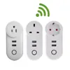 Presa per caricabatterie USB Wifi Smart Plug Presa di corrente wireless Presa intelligente Wifi Telecomando Timer eWelink Caricabatterie intelligente Alexa Google Home