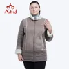 Astrid Winter Jacket Women معاطف دافئة أنثى بالإضافة إلى الحجم الخارجي معاطف مقنعين معاطف محرك السيارة النحيف القطن الشتوية سترة AM2083 201026