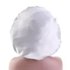 Solid Satin Bonnet Hair Styling Cap Long Hair Care Women Night Sleep Hat Silk Head Wrap Shower Cap Styling Tool Whole319v