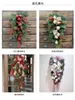 American Christmas tree ornaments wreath pendant 60cm el shopping center layout hanging Wedding decoration Gifts Y201020