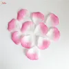 Ghirlande di fiori decorativi 500 pezzi / set Seta artificiale Matrimonio Petali di rosa Accessori per feste Rosso 6Z SH012-5001