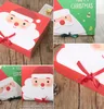 Coffrets cadeaux de réveillon de Noël Bonbons de Noël grande boîte Boîtes-cadeaux en papier du Père Noël Conception de boîtier Boîte d'emballage imprimée Décorations d'activité SN4767