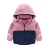 Honeyking babykleding mode lente herfst kinderen uitloper winddicht waterdichte warme jas jas voor meisjes en jongens LJ201126