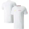 Camisetas masculinas f1 t-shirt fórmula 1 traje de corrida camisetas pólo pólo pólo race rápida seca manga curta de verão camiseta esportiva casual camiseta respirável q9x4