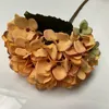 Gefälschte Hortensien mit kurzem Stiel, 47 cm Länge, Simulation von Herbsthortensien für Hochzeit, Zuhause, dekorative künstliche Blumen