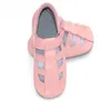 Hot Sell Baby Girls Sandals First Baby Skor Gratis frakt LJ201104