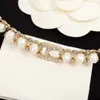 Collana con ciondolo con ciondolo di qualità di lusso con design cavo e diamante per regalo di gioielli da sposa da donna con timbro sulla scatola PS4261