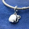 100% 925 Sterling Silver My Friend Pet Dog ciondola il branello del pendente adatto ai braccialetti europei di fascino dei gioielli Pandora