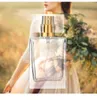 30 ml 50 ml carré parfum bouteille en verre clair vide vaporisateur bouteille de parfum avec bouchon en argent or DH9966