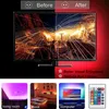 5V TV LED 백라이트 5050 RGB TV 화면 배경 장식 빛 1m 2m 3m 4m 5m 스트립 빛 USB 케이블 및 원격