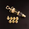 8Pcs Bakeware Confectionary Cookie Tips Plastic DIY Pastry Syringe Extruder Cream Nozzle Cake Decorations Tools Cream Gun 20220111 Q2