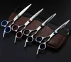 new arrival kasho 6.0 inch hair cutting scissors blue black pink screw 4CR professional barber thinning