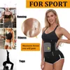 Lanfei Plus Storlek Kvinnor Body Shaper Slimming Belt Midja Trainer Korsett Tummy Control Fett Burning Strap Neopren bastu Svett kostym LJ201210