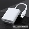 3 in 1 USB-C TYPE-C Adapter To TF SD CF Memory Card Reader OTG Writer Compact Flash for iPad Pro Huawei Macbook Type C Cardreader