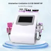 9IN1 Slimming Unoisetion Cavitation RF Radio Fréquence Micro Current Cold Hammer Photon Perte de poids Machine de beauté Spa