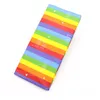 10 Blatt/Los 50x66 cm Regenbogen bedrucktes Seidenpapier Weihnachten Geschenkpapier Handwerk Geschenkpapier Hochzeit Party Home Decor jllPwO