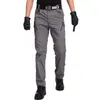 Мужские тактические брюки множественные карманные брюки городской спортивный мужчина стройный толстый черные грузовые брюки Мужчина мотоцикл 5xl 5xl