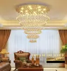 Nowoczesny Lustre De Crystal Żyrandol Duży Cristal Lighting Designs Projekty hotelowe Lampy Schody Restauracja Lights Lights