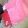 20 * 35cm Rosa Poly Mailer Shipping Plast Packaging Väskor Produkter Mail med kurir Förvaring Leveranser Mailing Självhäftande Paket påse
