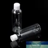 1/2 Pcs 50ML Empty Container Bottle Dispenser Shampoo Lotion Squeeze Jar Plastic Clear Makeup Refillable Travel Bottle