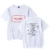 Nouveau T-shirt Lil Peep Print Hommes Loisirs T-shirt à manches courtes Coton doux Hip Hop Streetwear Garçon / Fille Lil Peep Rap Fans Vêtements G1222