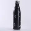 104-107 Bottiglia personalizzata in acciaio inossidabile per thermos d'acqua Tazza isolata sottovuoto Bicchieri da viaggio a doppia parete Borraccia sportiva 201127