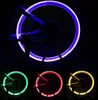 Cykel LED Flash Bike Ljuslampa Firefly talade LED-hjulventil Stam Cap Däck Motion Neon Light Lampa för cykelcykelbil motorcykel