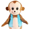 2021 Hoge kwaliteit Hot Lovely Monkey Mascotte Kostuums Fancy Dress Echte foto Gratis verzending