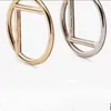 Hoop oorbellen Designer Gold Silver For Women Jewelry Luxurys Fashion Big Circle Earring Letters F Stud Hoops Groothandel 22021804R