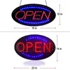 Open Word DIY LED NEON Sign Glass Flex Rope Light LED 실내 노우르 장식 RGB 전압 110V240V