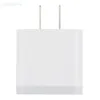 Enstaka USB-laddare 2A C Travel US Plug Adapter Portable Mobiltelefon Väggladdare för Samsung Xiaomi 100PCS