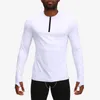 Dry Fit Kompressionsshirt Herren Rashgard Fitness Langarm Laufshirt Herren Gym T-Shirt Fußballtrikot Sportbekleidung Sport Tight 201004