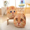 40 cm 50 cm kattkudde bil kudde kreativ fylld söt form tupplur säte kudde plysch leksaker djur y200723