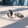 Серебряное панк-кольцо S925 в форме ромба для женщин и мужчин, ювелирные изделия с шармом, подарок PS6451