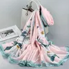 Schals weiblicher vielseitiger dünner Schal Frühlings- und Herbst-langen Stil außerhalb des großen Tuch-koreanischen Version der Mode des Herbstes und des Gewinns 02