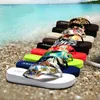 Miubu Summer Femme Pantoufles Bohemia Anti-slip Thongs Sandals Beach Flip Flops Plateforme Chaussures féminines Y200423