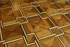 Burma Teak real floor wood timber flooring parquet Rosewood wooden wall claldding furniture PVC laminate home decor art medallion inlay border tile