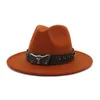 fedora chapeaux hommes femmes western cowboy tête de vache femmes chapeaux vintage décontracté hip hop bande ceinture de luxe noir rouge hommes femmes chapeaux d'hiver