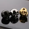 Fashion Handmade Jewelry Making Gold/Silver/Black Plated Metal Skull Charms 12pcs/Set