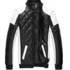BOO 2021 roupas masculinas de moda de lavagem com água diamante, uma jaqueta grandes jardas de couro de cor quente C1103
