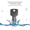 USB-Flash-Laufwerk 32 GB 64 GB Metallschlüssel-Stick 16 GB 8 GB wasserdichter USB-Stick USB 2.0 USB-Stick Memory Stick Flash Custom Metall