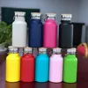 500ml Stainless Steel Water Bottle Leak-Proof Metal Sports Flask Large Capacity Sports Bottle Wide Mouth Metal Lid