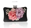 Wholesale-New spot warm and lovely flowers bag clutch evening bag banquet bag bride package bridesmaid package Women handbag
