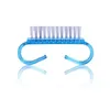 New Portable Remove Dust Angled Nail Brush Care Manicure Pedicure Nail Art Cleaning Soft Tool