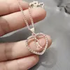 Letters Chain Pendants Necklaces Women's Hip Hop Jewelry With Gold Tennis Chain Party Wedding Gift new