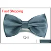 Bow Ties Hurtowa 10 szt. / LOT NECTIE BOWTIE BRIDEGROOM Ceremonia ślubna Chiristmas Festival Prezentacja Formalna koszula Qylkrv Dhseller2010