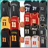 تيري يونغ أنتوني إدواردز لكرة السلة جيرسي Spud Webb Vintage Jerseys Kevin Garnett Karl-Anthony Towns قمصان رجالي 11 1 4 21 32